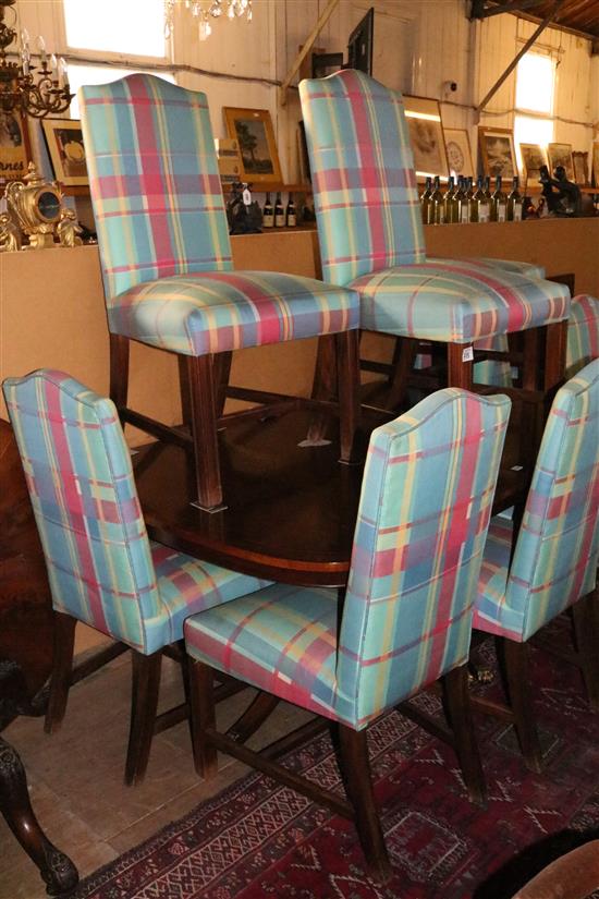 Reproduction dining table and 10 chairs